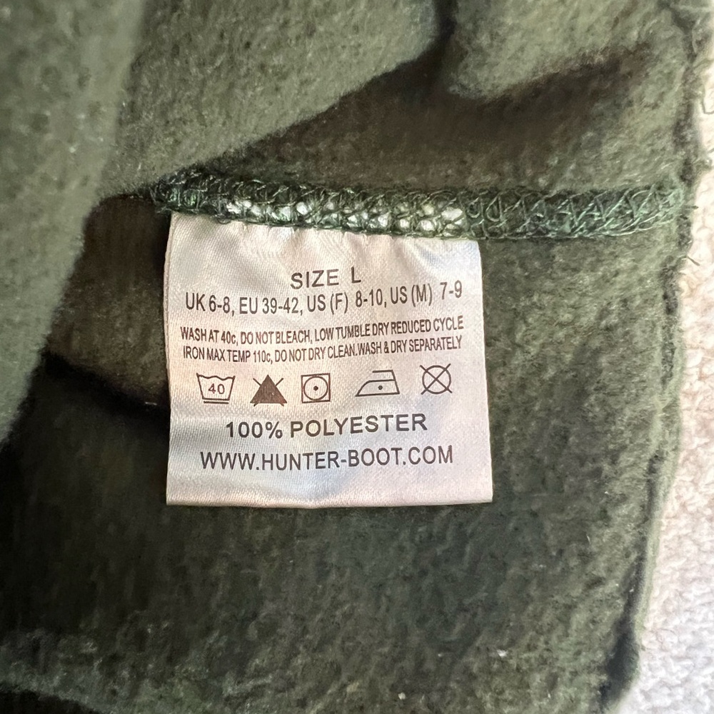 Hunter Dark Green Boot Liner Socks - Picture 3 of 5